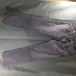 Light wash classic straight jeans